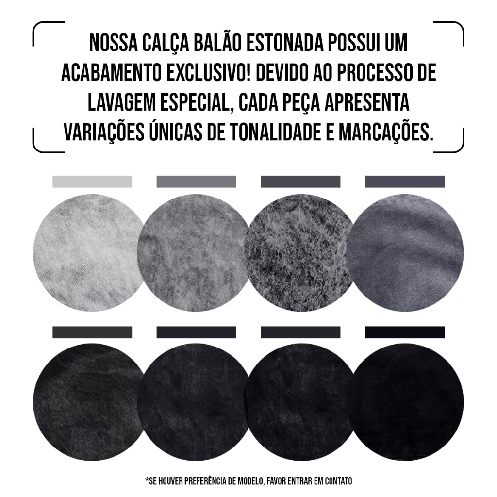Calça Denim Baggy Masculina Balão Larga Carpenter Tecido Premium Dazzling