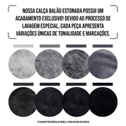 Calça Denim Baggy Masculina Balão Larga Carpenter Tecido Premium Dazzling