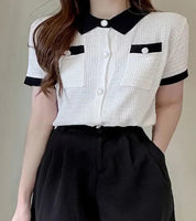 Camisa Social Feminina Estilo Coreano – Elegância e Modernidade