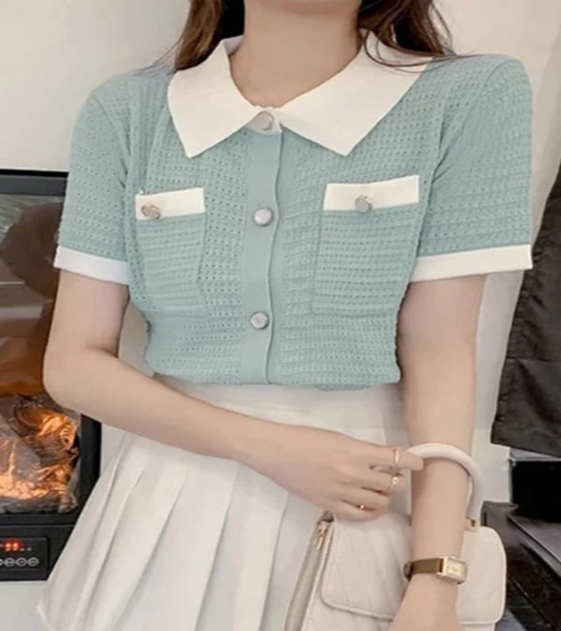 Camisa Social Feminina Estilo Coreano – Elegância e Modernidade