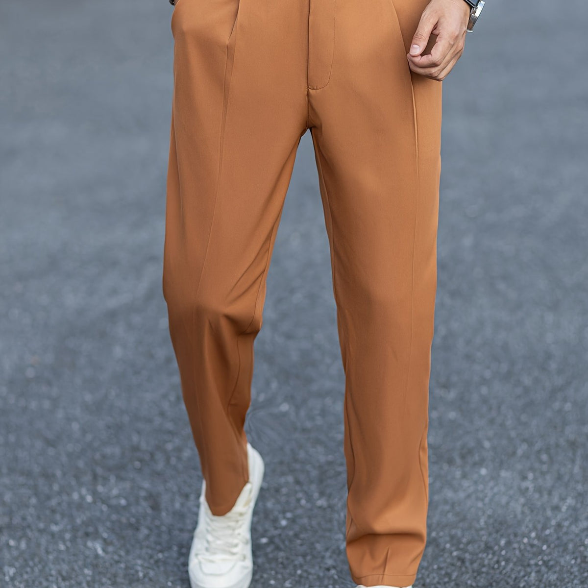 Calça masculina estilo Vintage