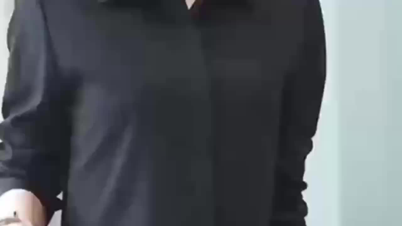 Camisa de manga comprida de chiffon