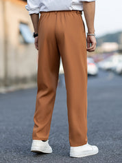 Calça masculina estilo Vintage