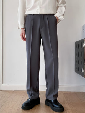 Calças da moda masculina estilo empresarial