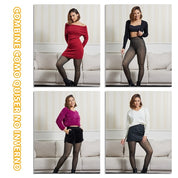 Meia-Calça Térmica Feminina Super Stretch De Inverna Com a Forra Translúcida De Pelucida Termica