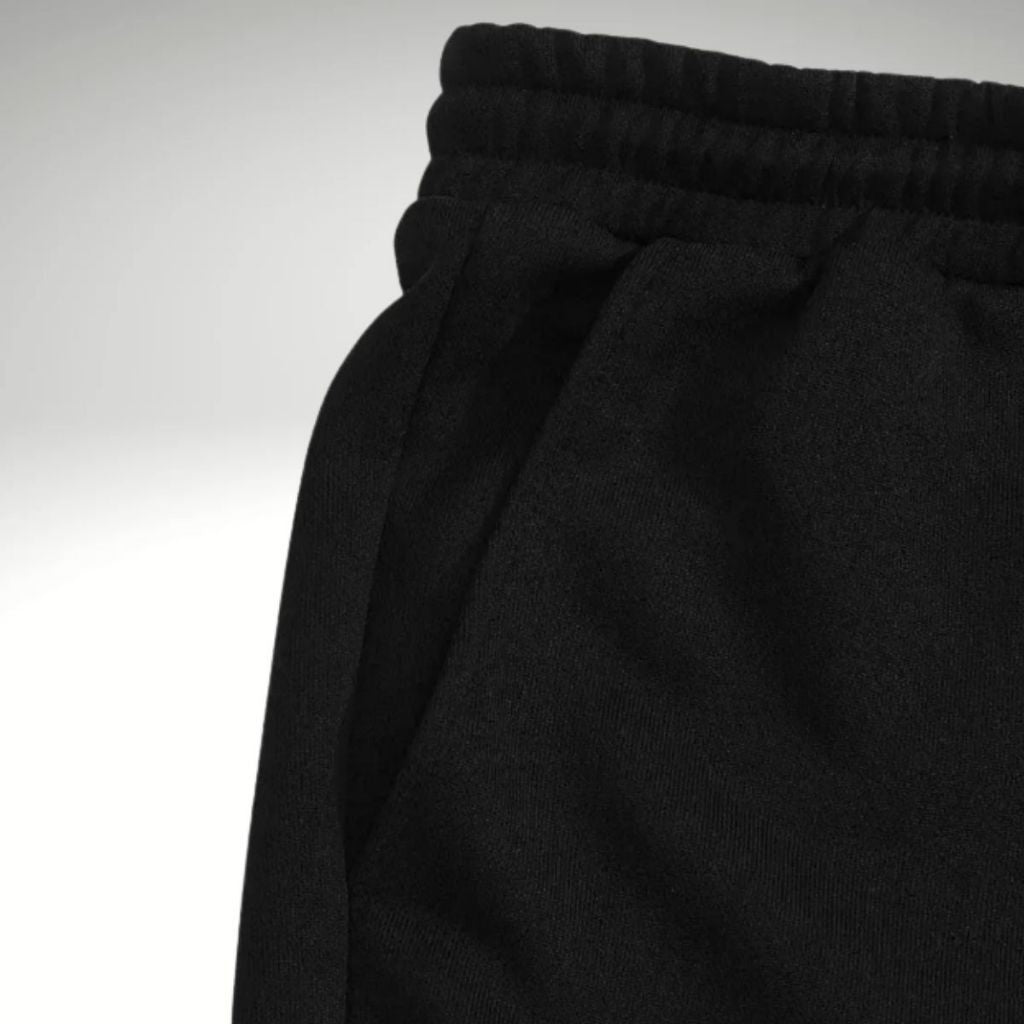 Calça Moletom Feminina Lisa Hype Baggy Desposaja Larga Casual Flanelada Ajustavel Tendencia