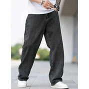 Calça Denim Baggy Masculina Balão Larga Carpenter Tecido Premium Dazzling
