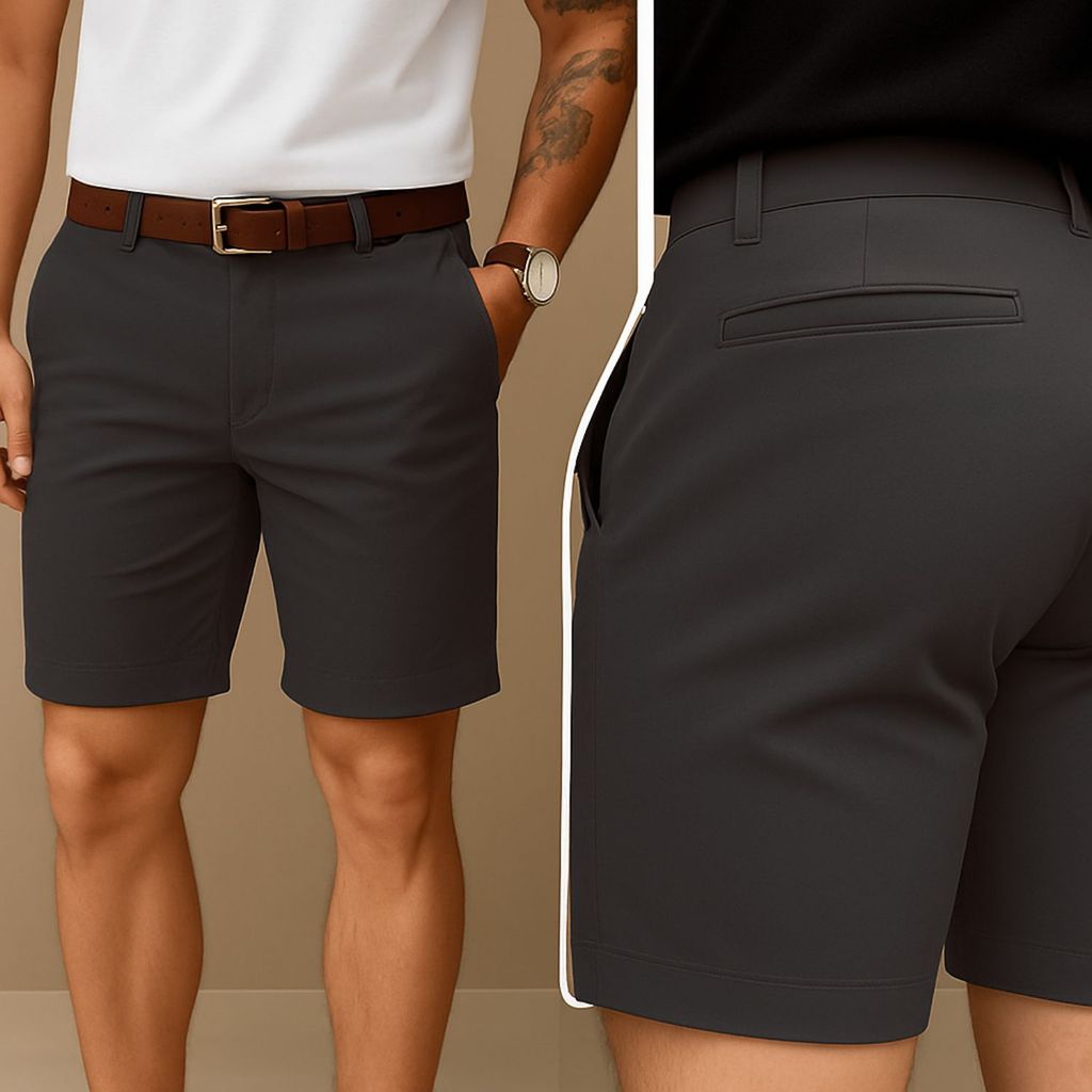 Calça Alfaiataria Masculina Sarja Esporte Fino Chino com Lycra